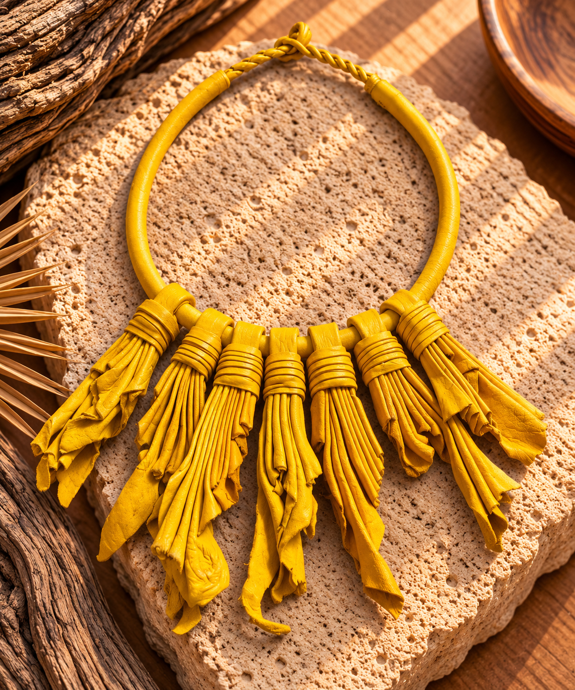Collar cuero